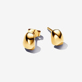 Studs - Organic Shape - Gold - Pandora Earrings