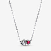 Hearts Halo Pendant Necklace | Pandora