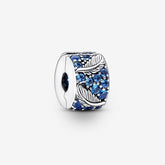 Pavé Curved Feather Clip Charm | Pandora