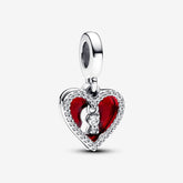 Coeur - Rouge & Serrure - Charms - Pandora