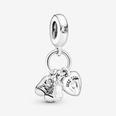 Celebration - Baby Bottle & Baby Shoes - Silver - Charms - Pandora