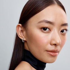 Creoles - Heart - Silver - Pandora Earrings