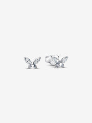 Glittering Butterfly Stud Earrings | Pandora