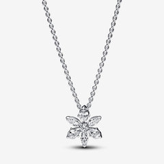 Glittering Herbarium Pendant Necklace | Pandora