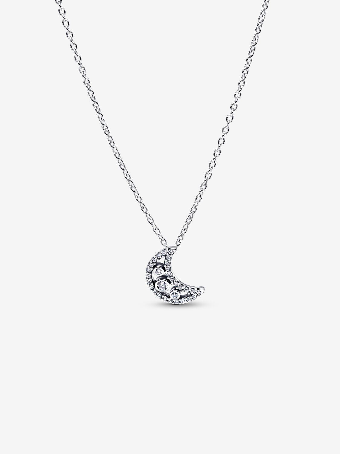 Crescent Moon Pendant Necklace | Pandora