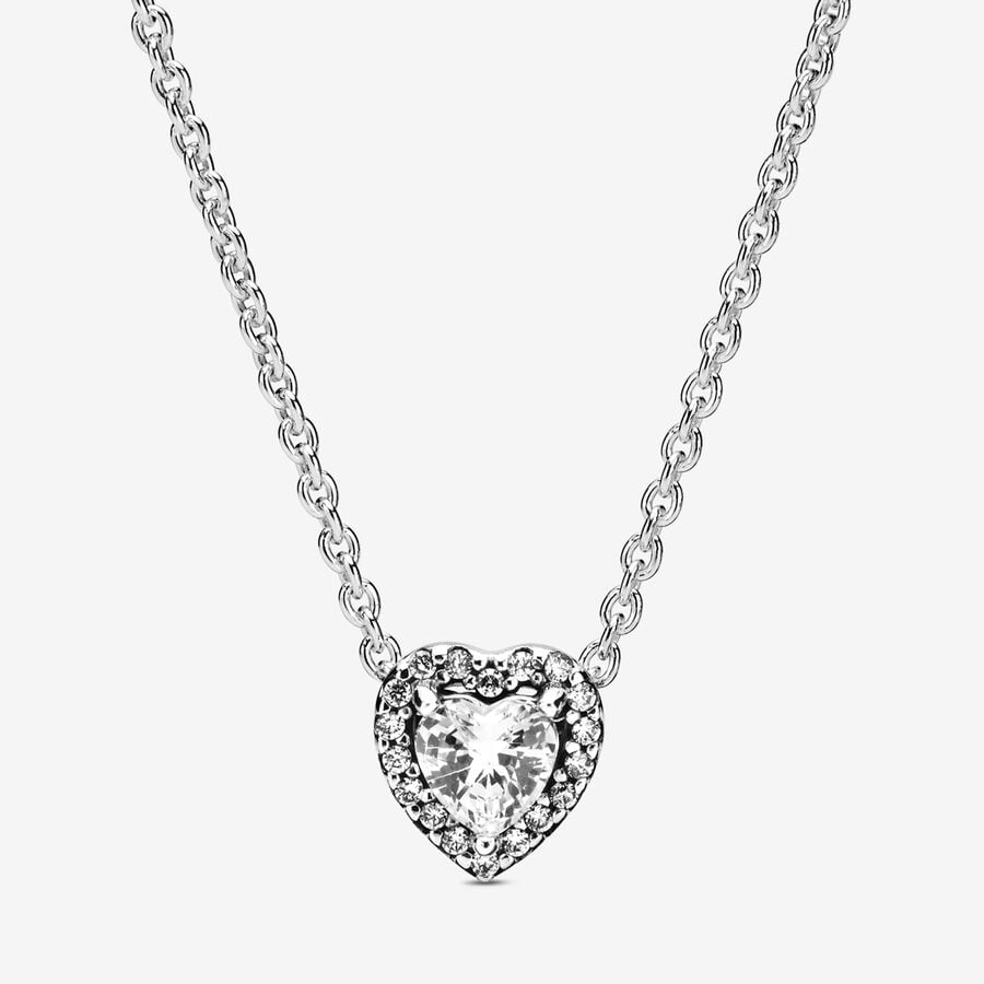 Raised Heart Necklace | Pandora