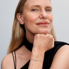 Gold Sparkling Heart River Bracelet | Pandora