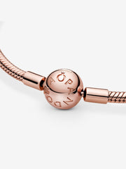 Moments Snake Mesh Bracelet Rose Gold | Pandora