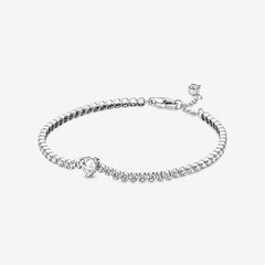 Sparkling Heart River Bracelet | Pandora