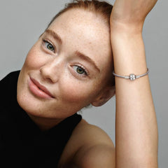 Snake Mesh Bracelet Barrel Clasp | Pandora