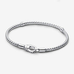 Studded Clasp Chain Bracelet | Pandora