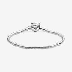 Snake Mesh Bracelet Heart Clasp Tree of Life | Pandora