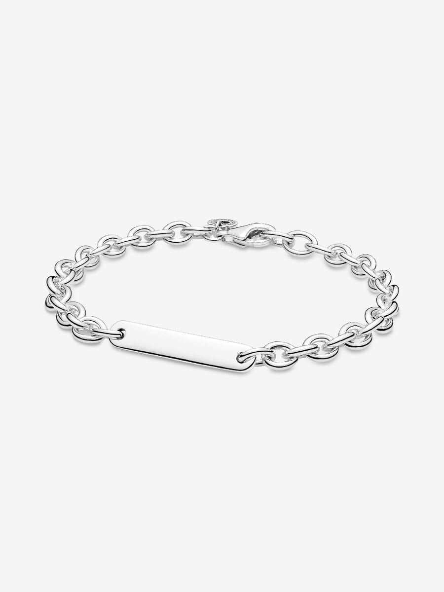 Engravable Bar Link Bracelet | Pandora