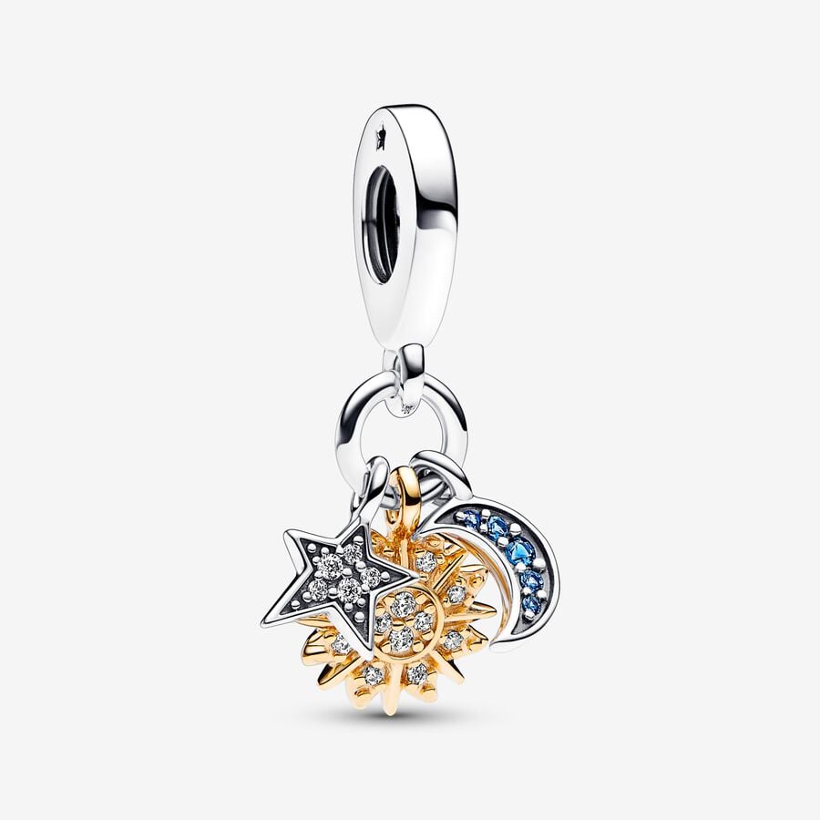 Nature - Triple Celestial - Two-tone - Charms - Pandora