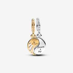 Nature - Sun & Moon - Two-tone - Pandora Charms