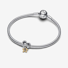 Happy Star Heart Charm | Pandora