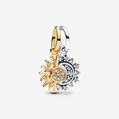 Separable Sun & Moon Pendant Charm | Pandora