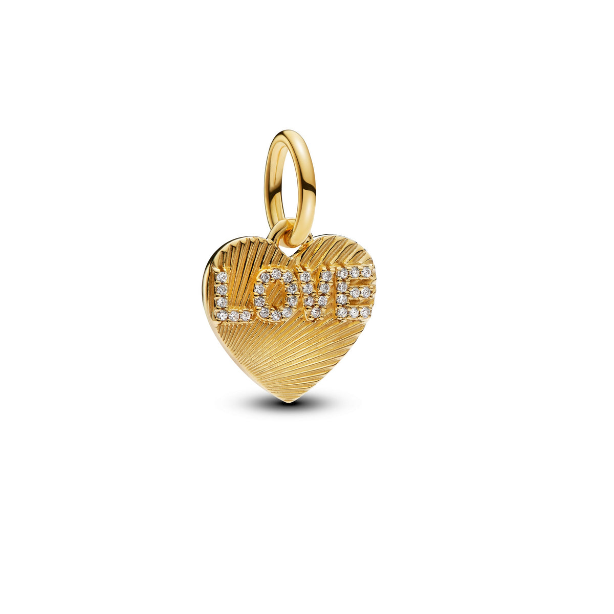 Heart - Love - Golden - Pandora Charms