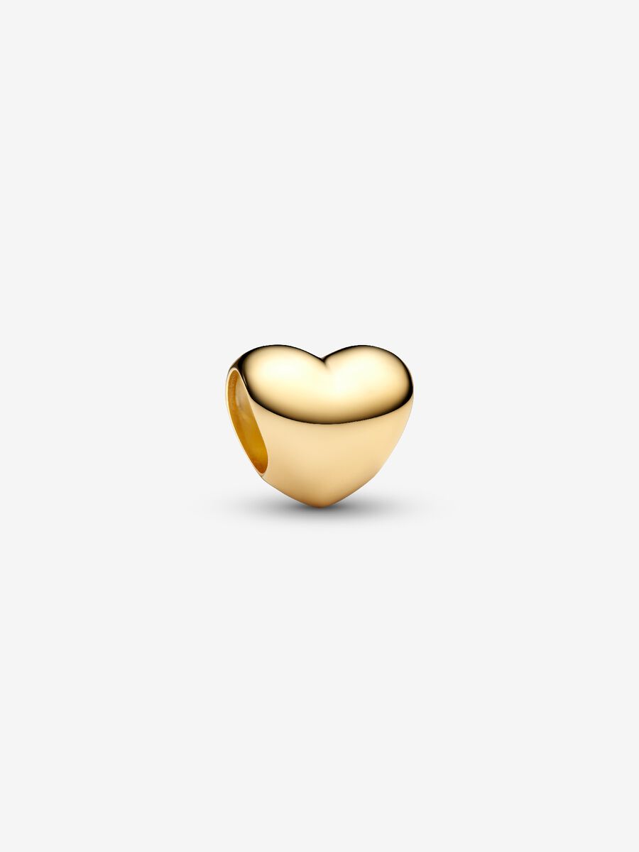 Mini Golden Heart Charm | Pandora
