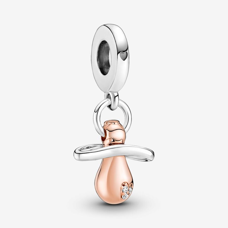 Celebration - Pacifier - Two-tone - Charms - Pandora