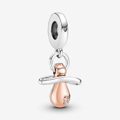 Celebration - Pacifier - Two-tone - Charms - Pandora
