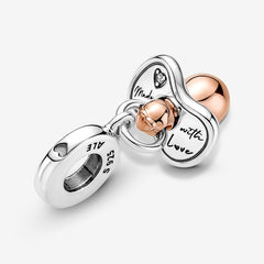 Celebration - Pacifier - Two-tone - Charms - Pandora