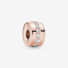 Pandora Charms Pavé Row Clip Charm | Pandora