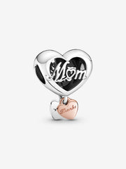 Heart Charm “Thank You Mum” Merci Maman | Pandora