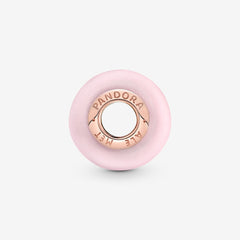 Matte Pink Murano Glass Charm | Pandora