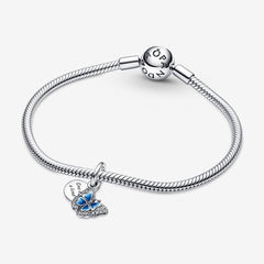 Double Blue Butterfly Pendant Charm | Pandora