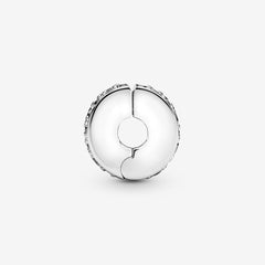 Transparent Pavé Clip Charm | Pandora