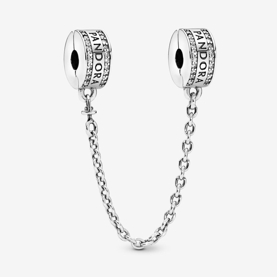 Comfort Chain - Signature - Silver - Charms - Pandora