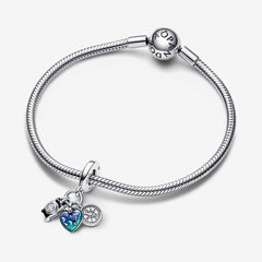 Travel - Camera & Compass - Silver - Charms - Pandora