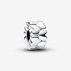 Clip - Heart - Silver - Pandora Charms