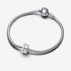 Clip - Heart - Silver - Pandora Charms