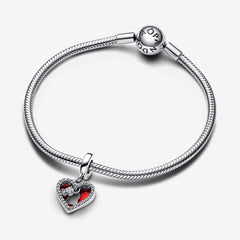 Coeur - Rouge & Serrure - Charms - Pandora