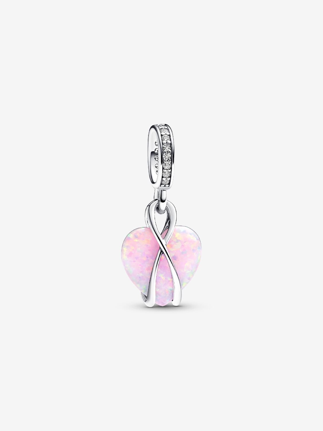 Heart - Mom - Silver - Charms - Pandora