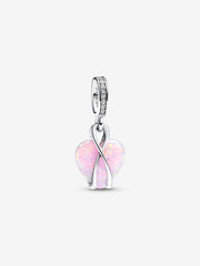 Heart - Mom - Silver - Charms - Pandora