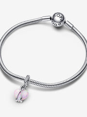 Heart - Mom - Silver - Charms - Pandora