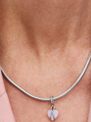 Heart - Mom - Silver - Charms - Pandora