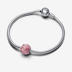 Rose Flower - Silver - Charms - Pandora