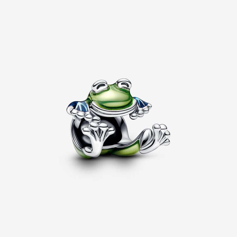 Climbing Frog Charm | Pandora