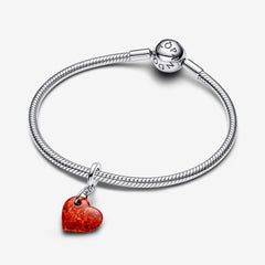 Opalescent Red Heart Pendant Charm | Pandora