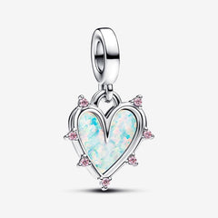 Double Opalescent Friendship Pendant Charm | Pandora