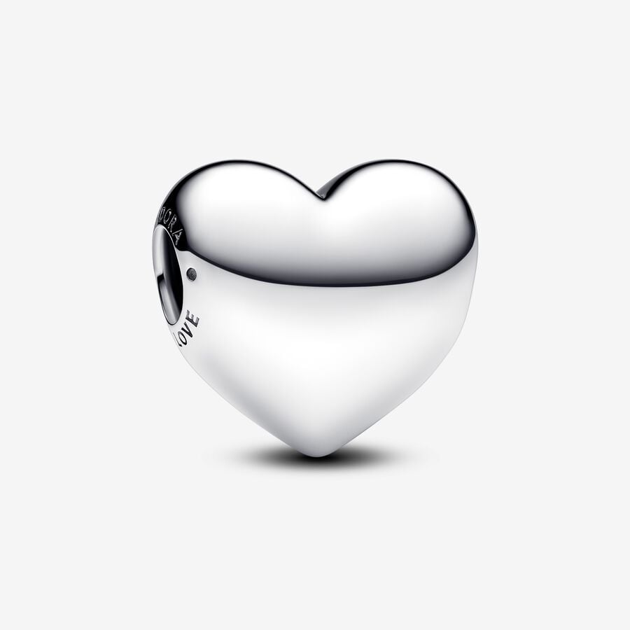 Large Engravable Heart Charm Be Love | Pandora