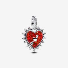 Love - Red Heart & Arrow - Silver - Charms - Pandora