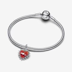 Love - Red Heart & Arrow - Silver - Charms - Pandora