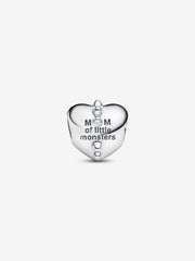 Mom's Little Monsters Heart Charm | Pandora