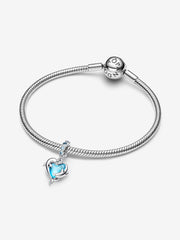 Blue Murano Glass Dolphin Pendant Charm | Pandora