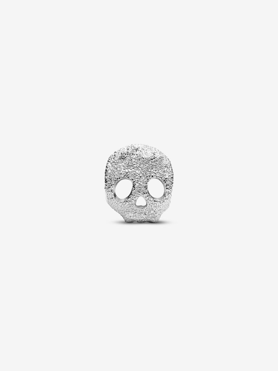 Mini Textured Skull Charm | Pandora